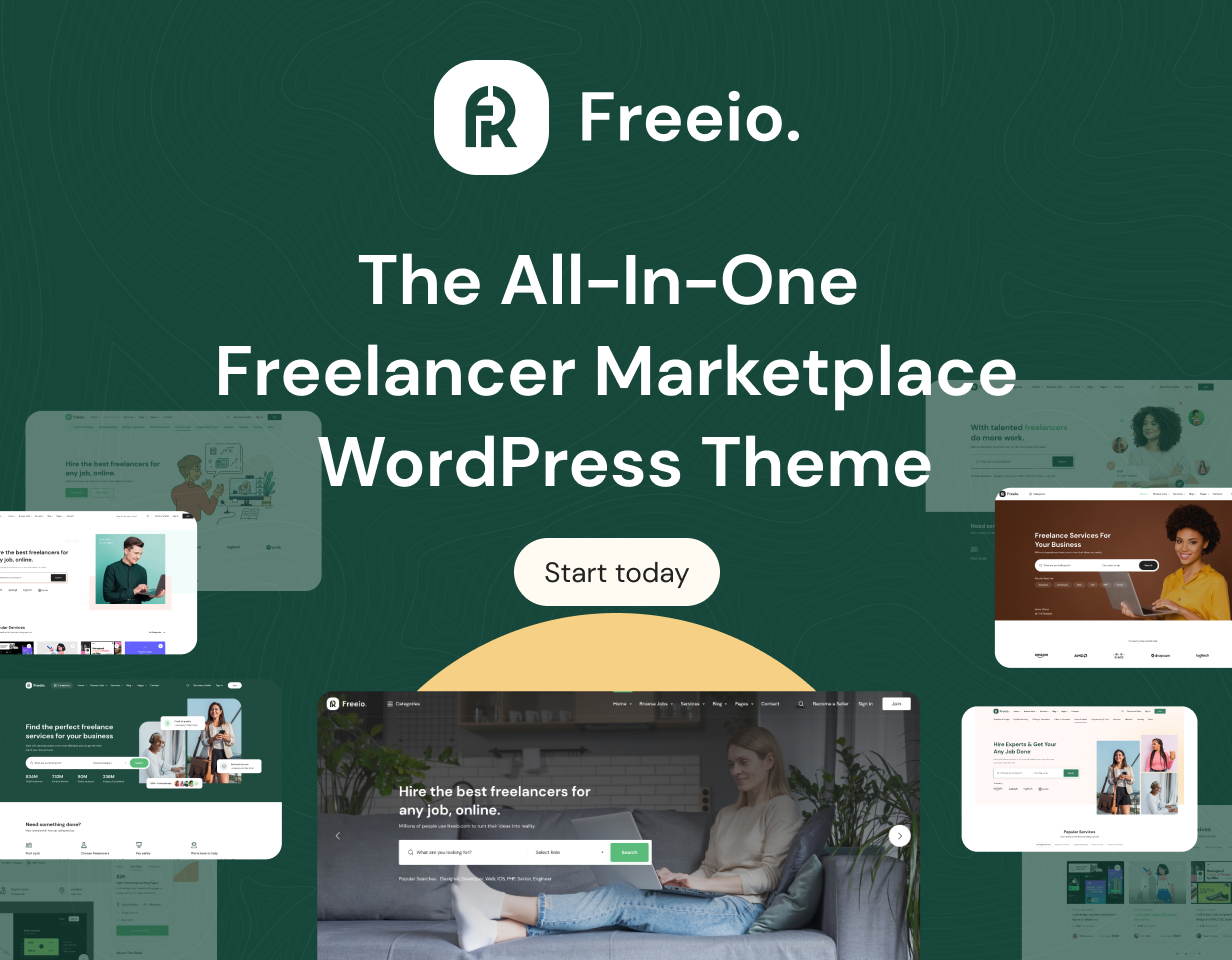 Freeio - Freelance Marketplace WordPress Theme - 4