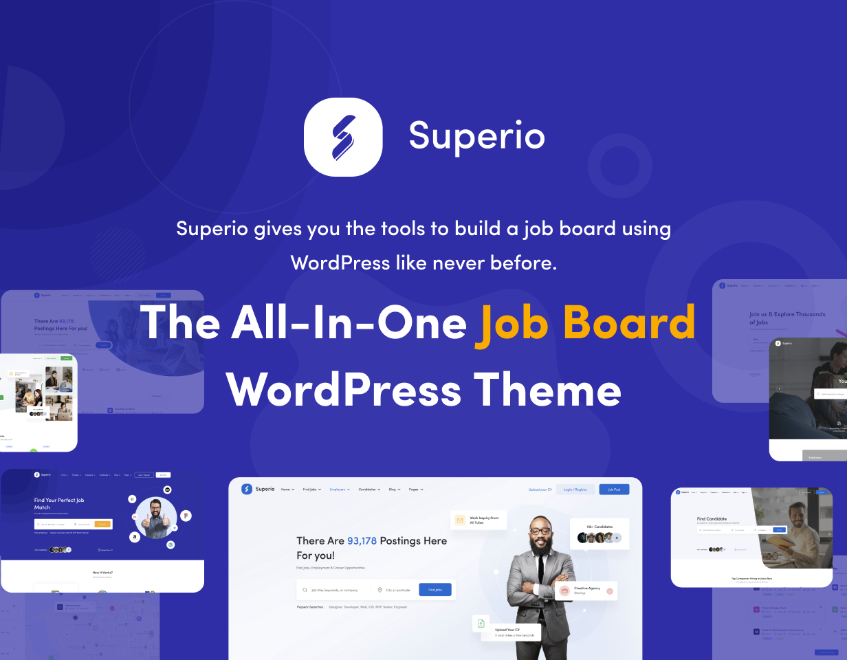 Superio – Job Board WordPress Theme - 4