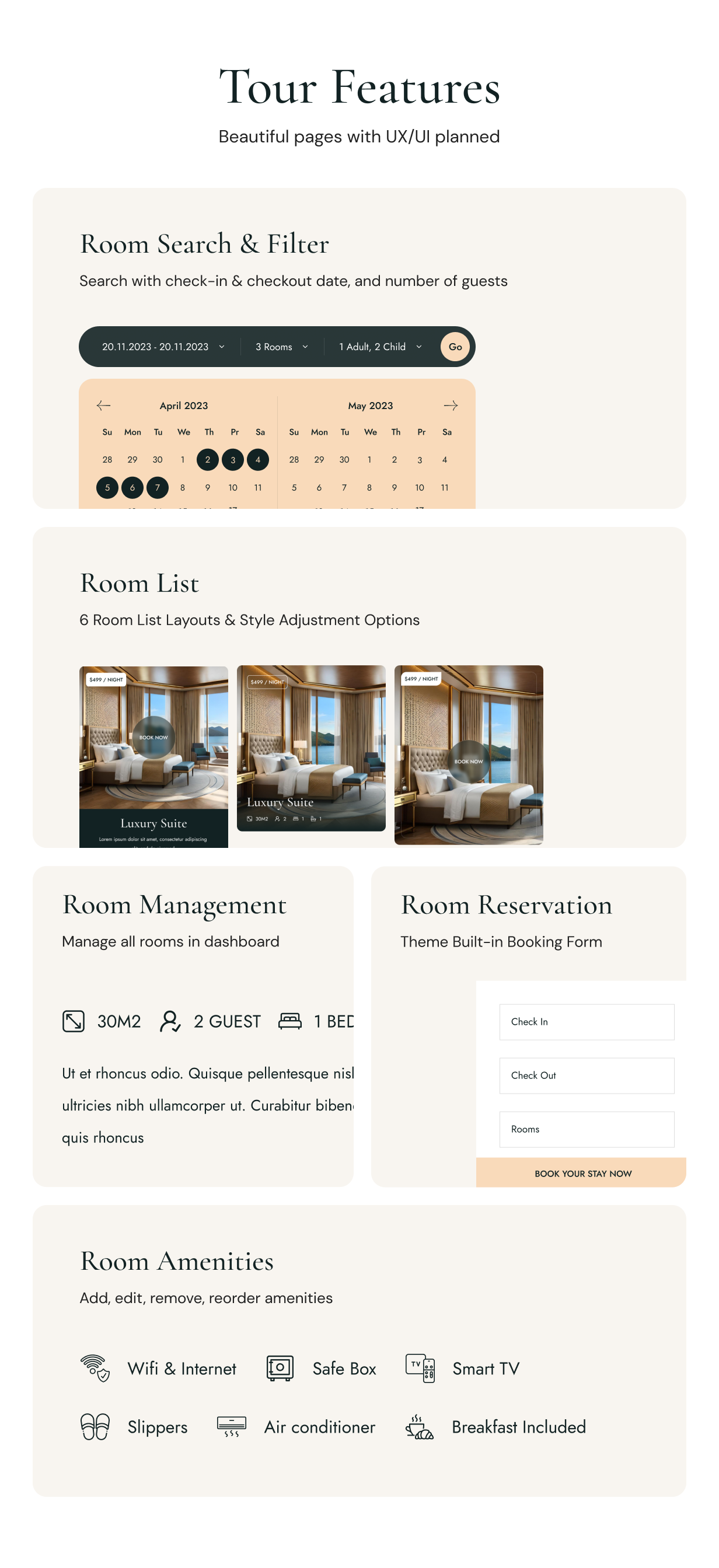 SwissResort - Resort & Hotel Booking WordPress Theme - 8
