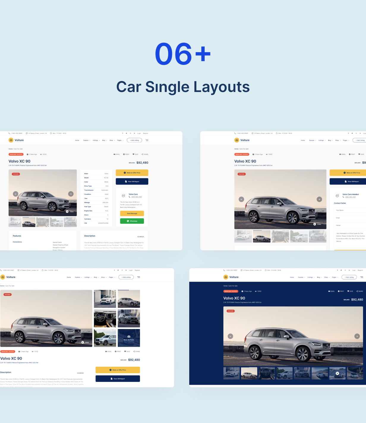 Voiture – Automotive & Car Dealer WordPress Theme - 7
