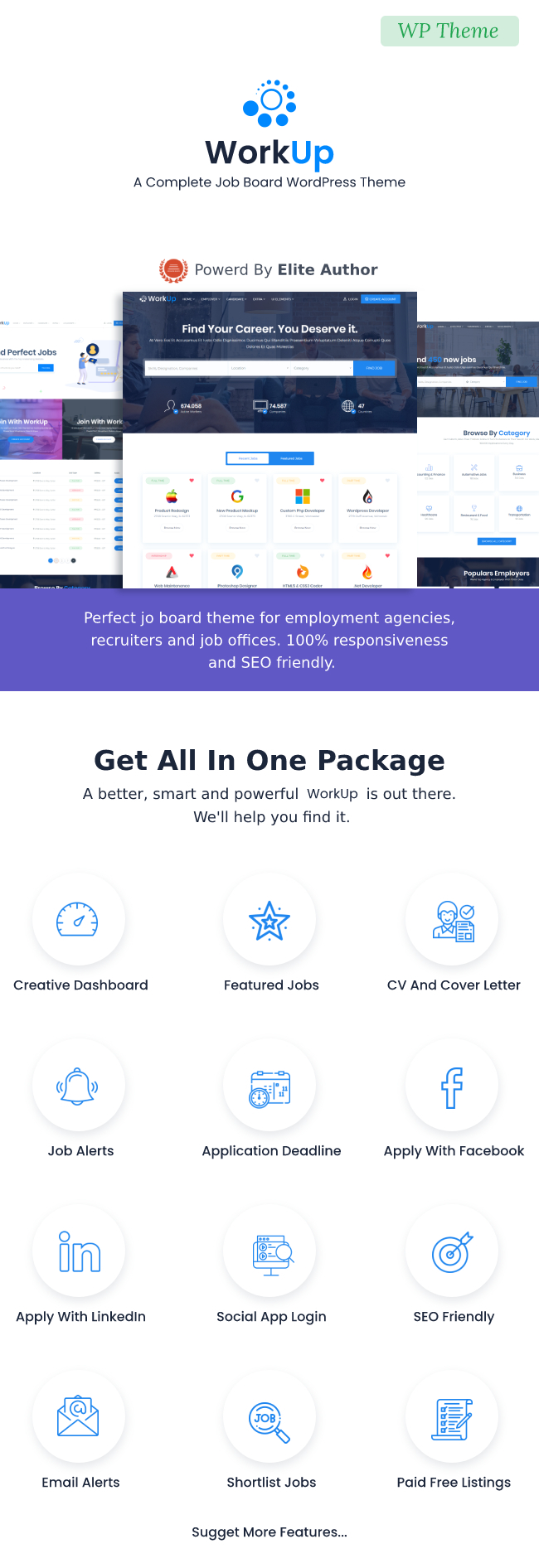 Workup – Job Board WordPress Theme - 4