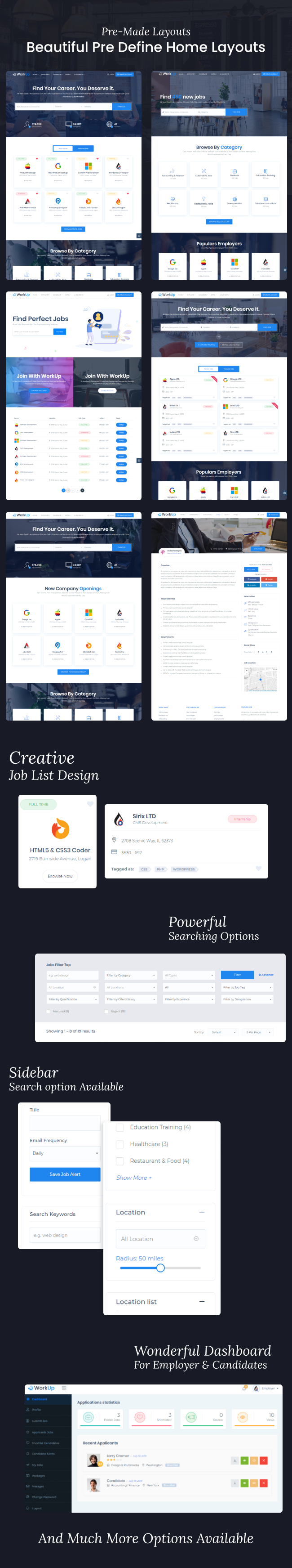 Workup – Job Board WordPress Theme - 6