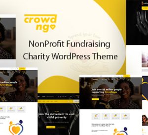Crowdngo – Fundraising Charity WordPress Theme