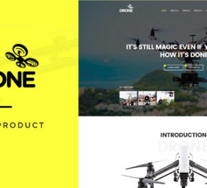 Drone - Single Product WordPress Theme