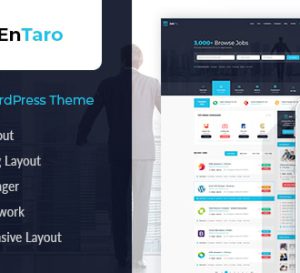 Entaro - Job Portal WordPress Theme