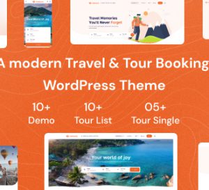 Tourio - Travel & Tour Booking WordPress Theme