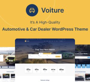 Voiture – Automotive & Car Dealer WordPress Theme